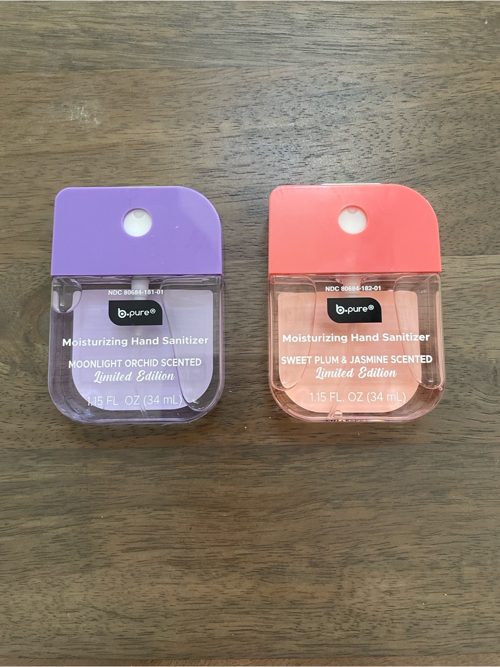 b·pure Moisturizing Hand Sanitizer - Moonlight Orchid Purple